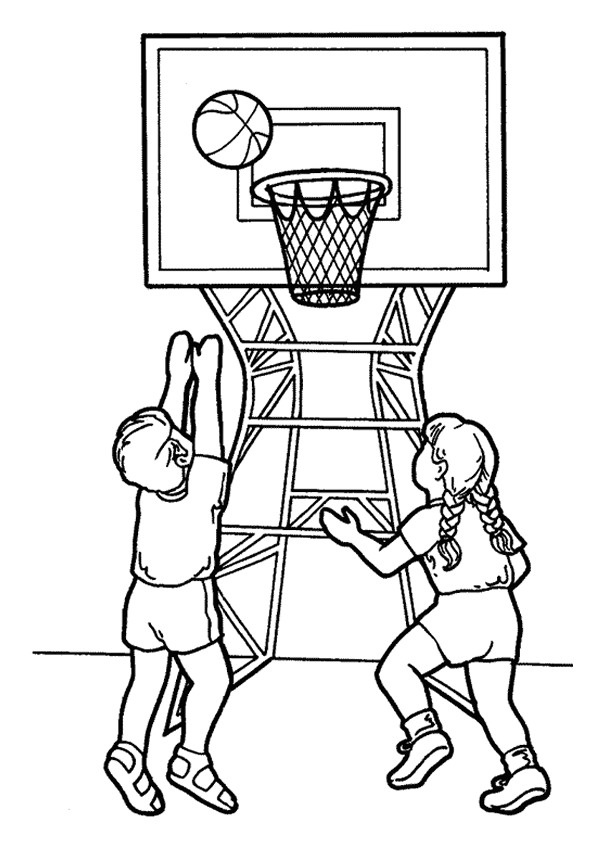 Kids-n-fun.de | 17 Ausmalbilder von Basketball